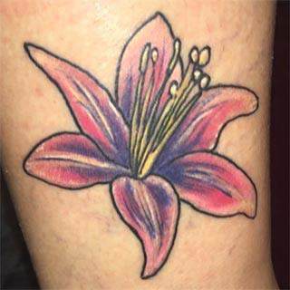 Tattoo: flower