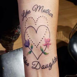 Tattoo: Like mother, like daughter