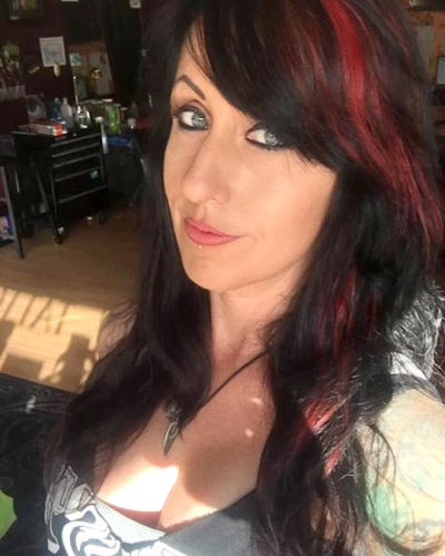 Dawn Webb, owner of Paradise Tattoo